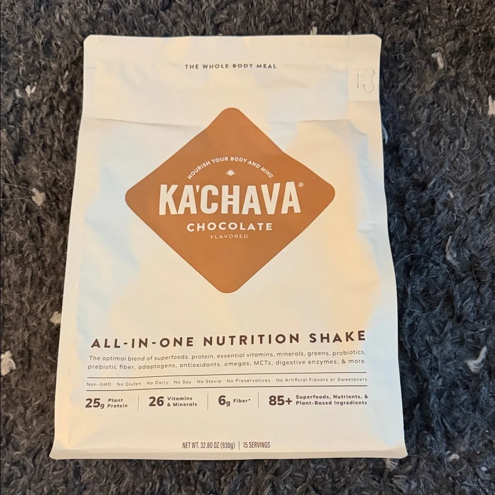 Ka'Chava Chocolate Nutrition Shake kachava - Picture 1 of 2